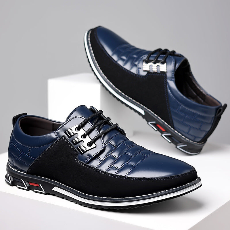 Boss | Eleganckie Skórzane Buty