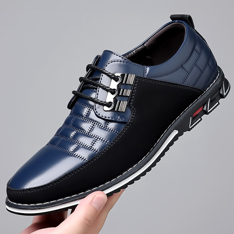 Boss | Eleganckie Skórzane Buty