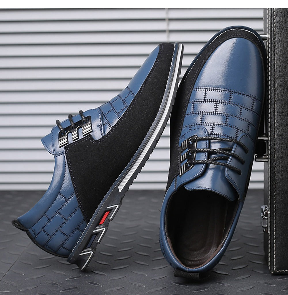 Boss | Eleganckie Skórzane Buty