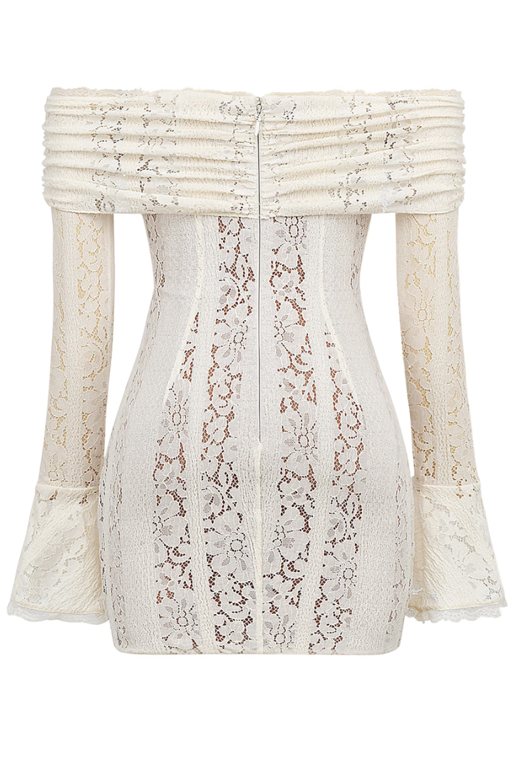 Georgette | Koronkowa Mini Sukienka