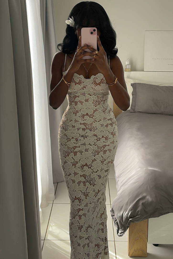 Pearla | Koronkowa Suknia Maxi