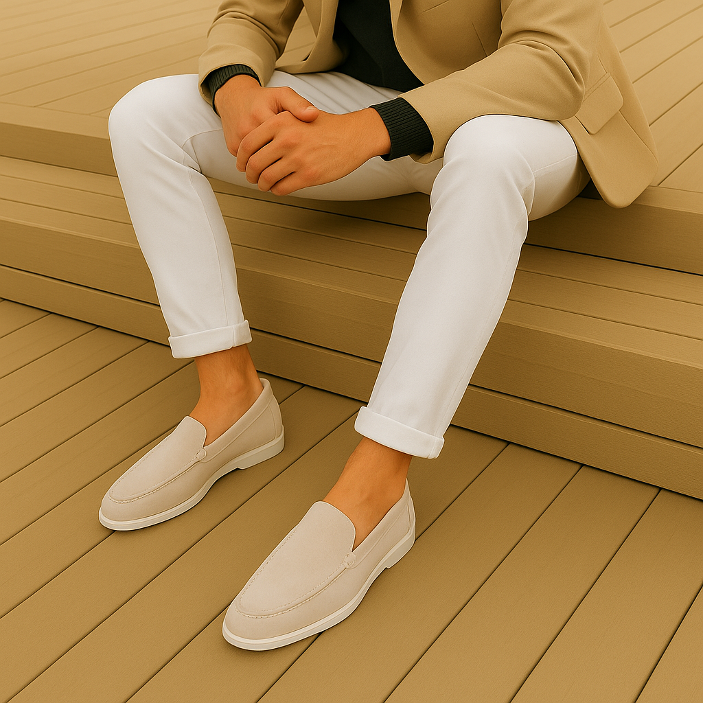 Astor | Eleganckie Zamszowe Mokasyny