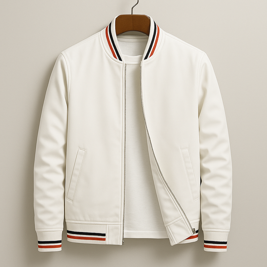 Morin | Stylowa Kurtka Bomber w Paski