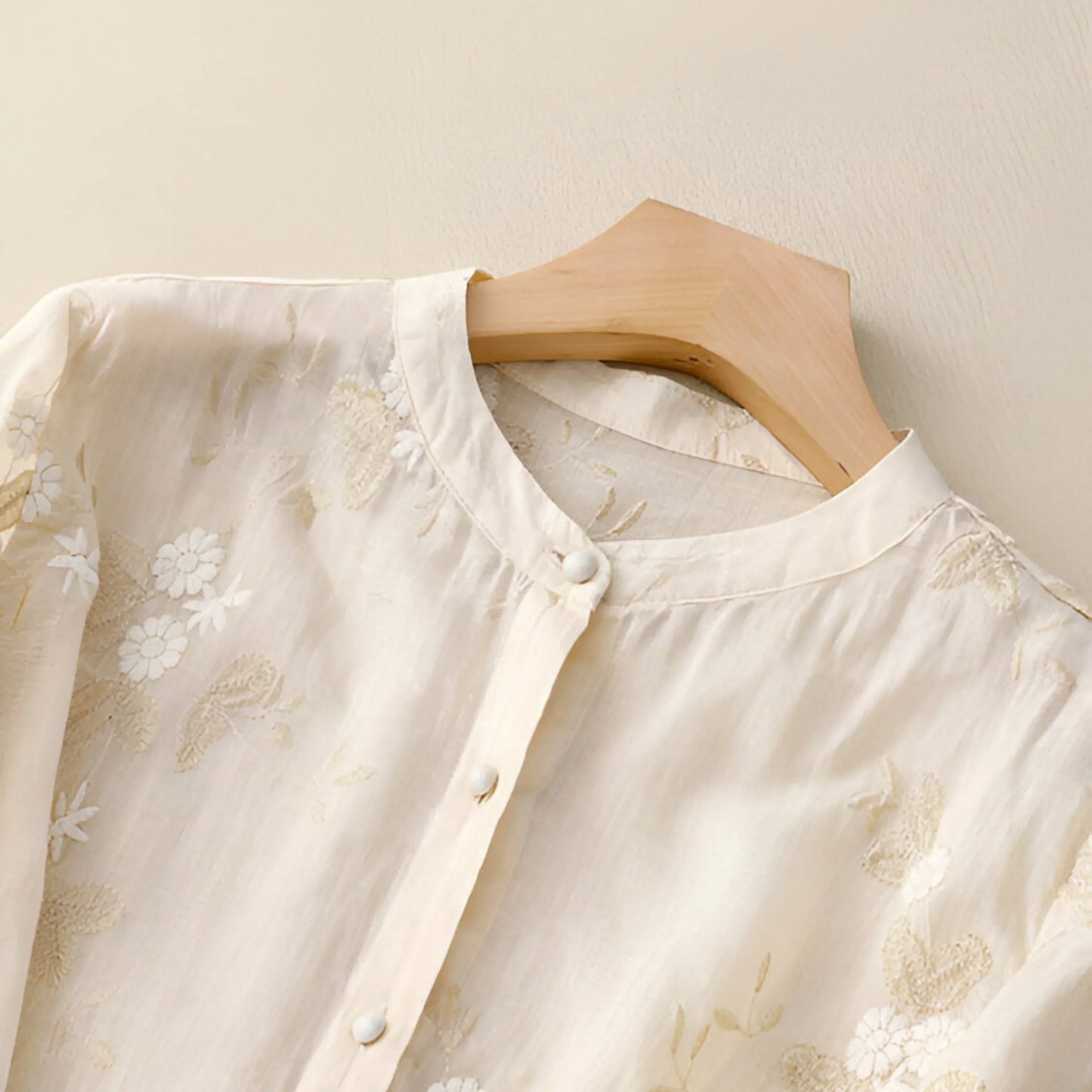 Miri | Haftowany Bawełniany Top