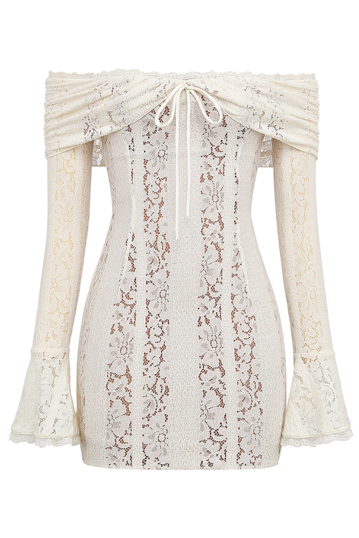 Georgette | Koronkowa Mini Sukienka