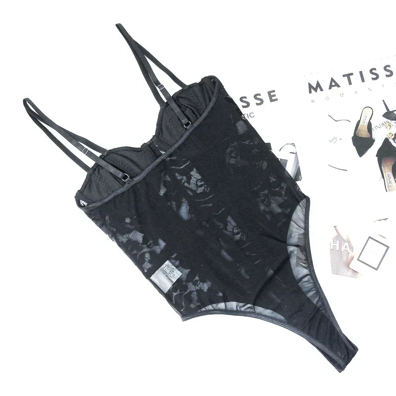 Celine | Haftowane Body Gorsetowe