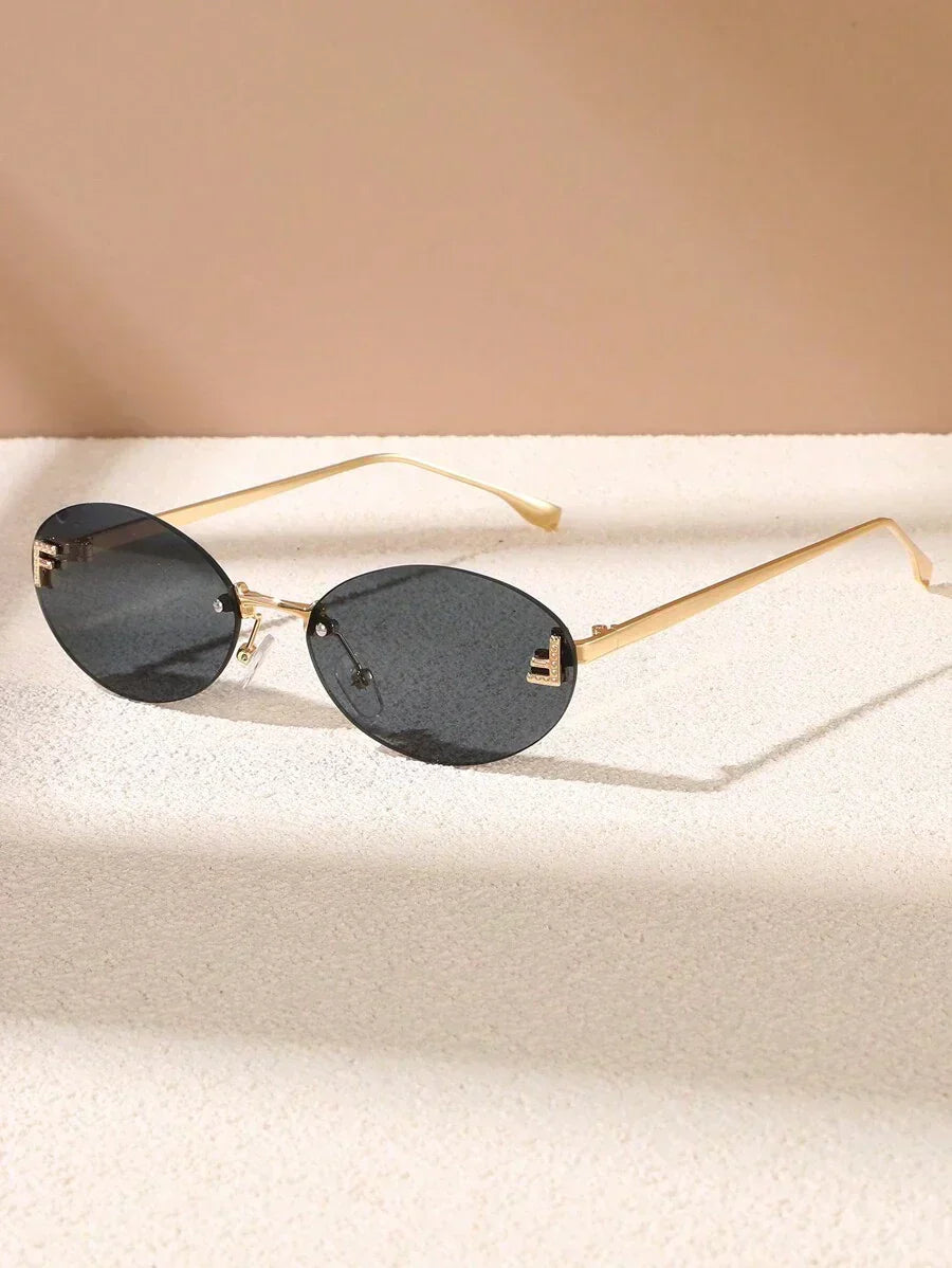 Mia | Okulary Przeciwsłoneczne Vintage Owalne