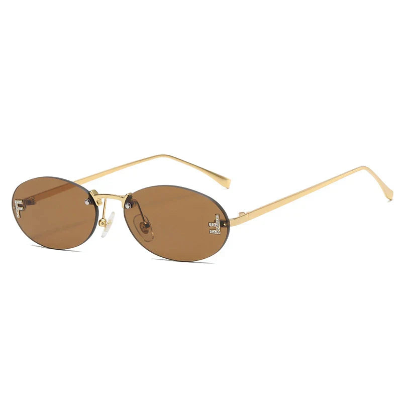 Mia | Okulary Przeciwsłoneczne Vintage Owalne