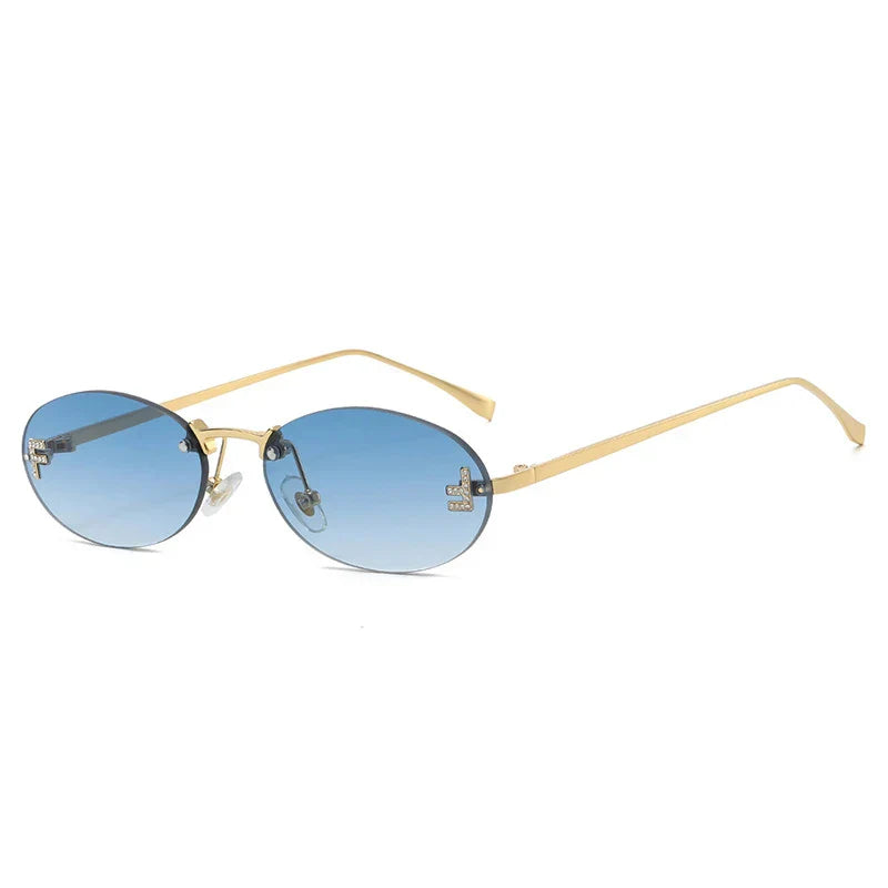 Mia | Okulary Przeciwsłoneczne Vintage Owalne