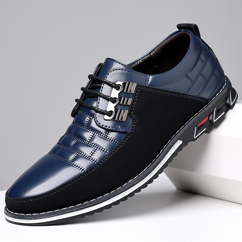 Boss | Eleganckie Skórzane Buty