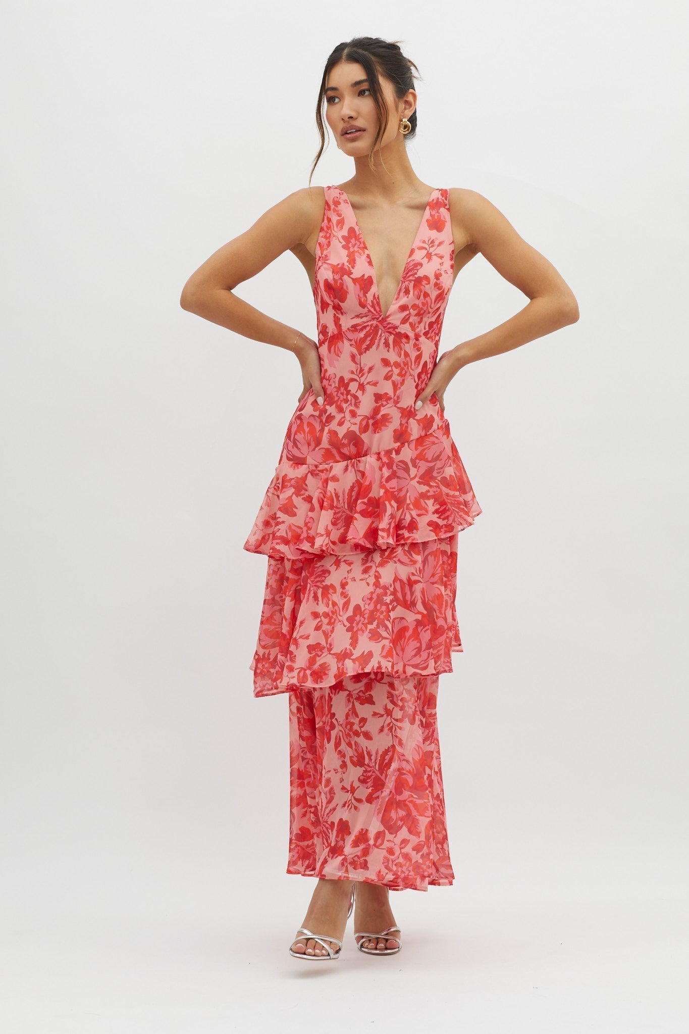 Faye | Sukienka Midi Bloom Shift