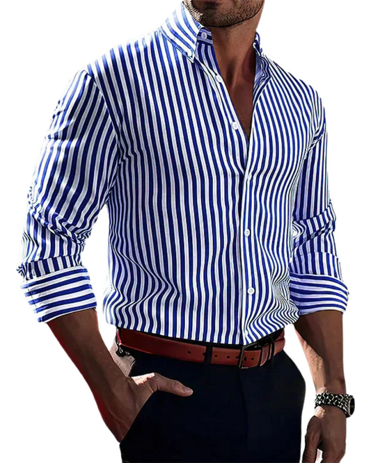 Ceasar | Elegancka Koszula w Paski
