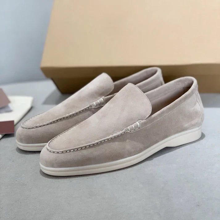 Astor | Eleganckie Zamszowe Mokasyny
