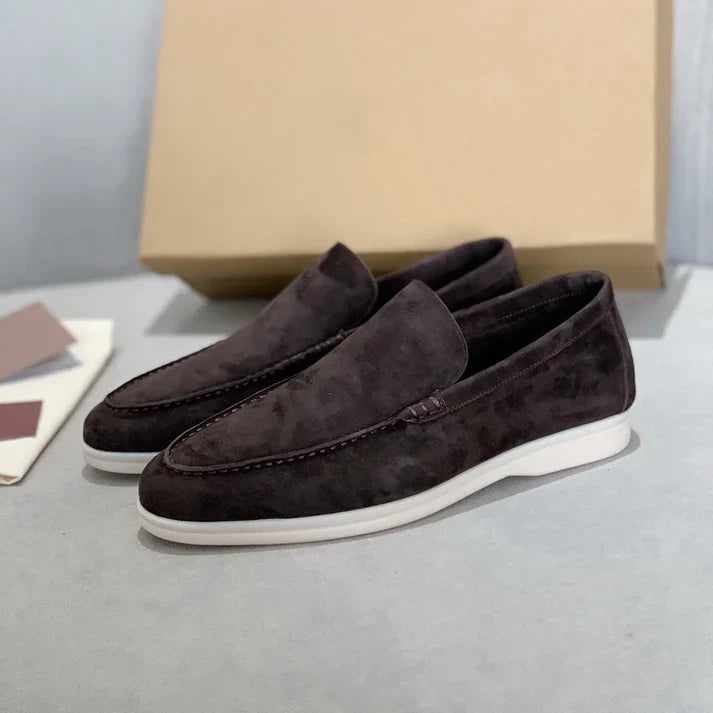 Astor | Eleganckie Zamszowe Mokasyny